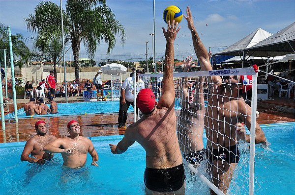 Rede Para Biribol competiçao ( Vôlei de Piscina)  4 faixas em PVC impermiavel