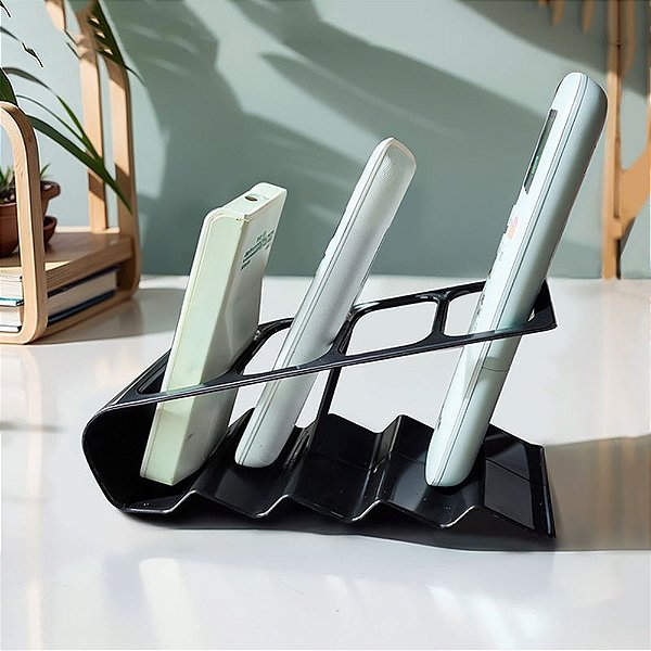 Suporte para controle remoto e controle de ar condicionado