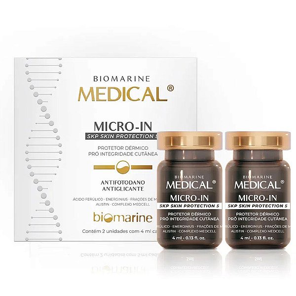 Antioxidante Micro-In Skin Protecion 4ml C/2un Biomarine