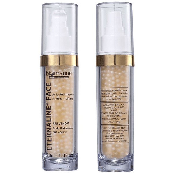 Eternaline Face Sérum com Ácido Hialuronico Biomarine