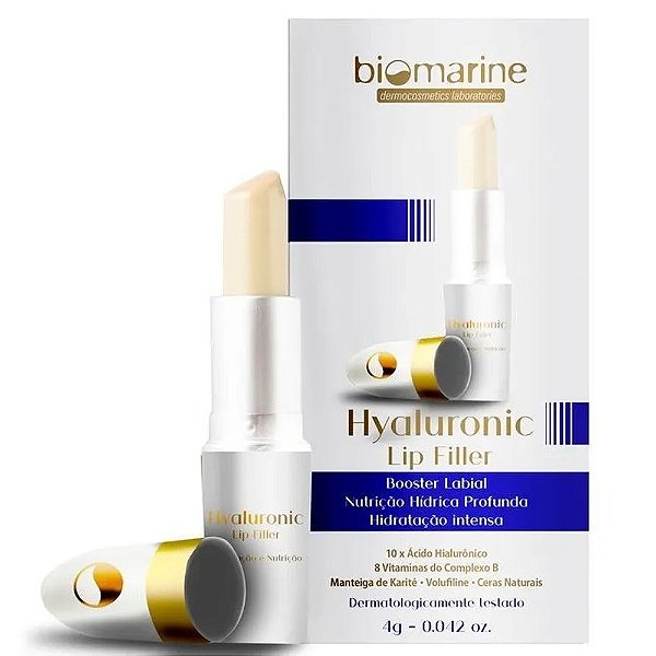 Hidratante Labial Hialurônico Lip Filler Biomarine