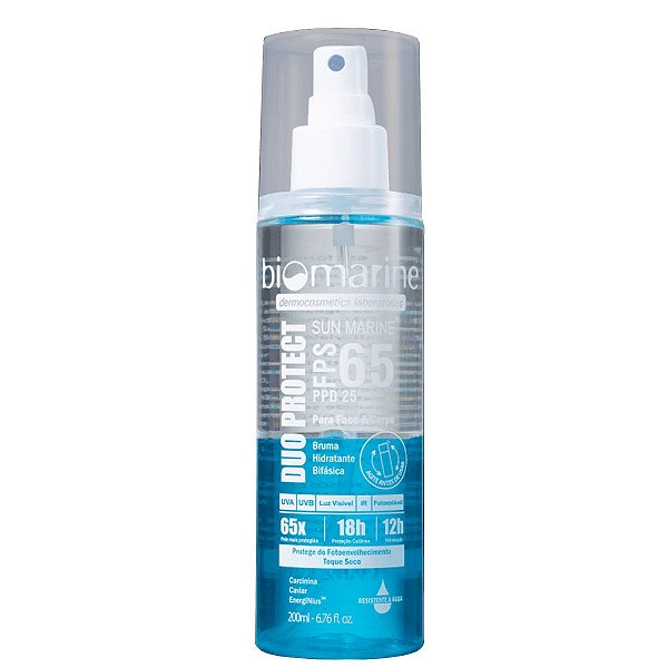 Protetor Solar Duo Protect Sun Marine FPS 65 Biomarine