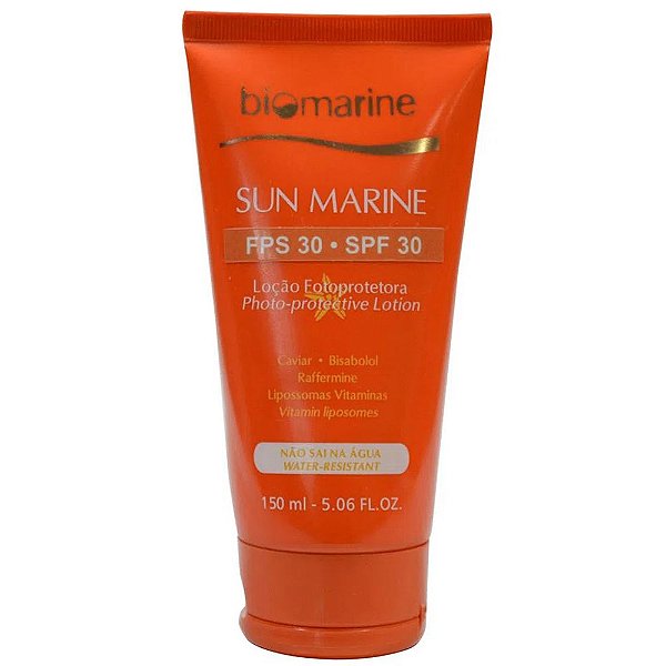 Protetor Solar Sun Marine FPS30 Hidratante Biomarine