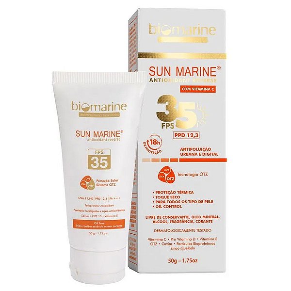 Protetor Solar Vitamina C 20% FPS35 Biomarine