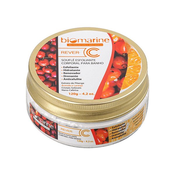 Souflé Esfoliante Corporal Para Banho Rever C Biomarine
