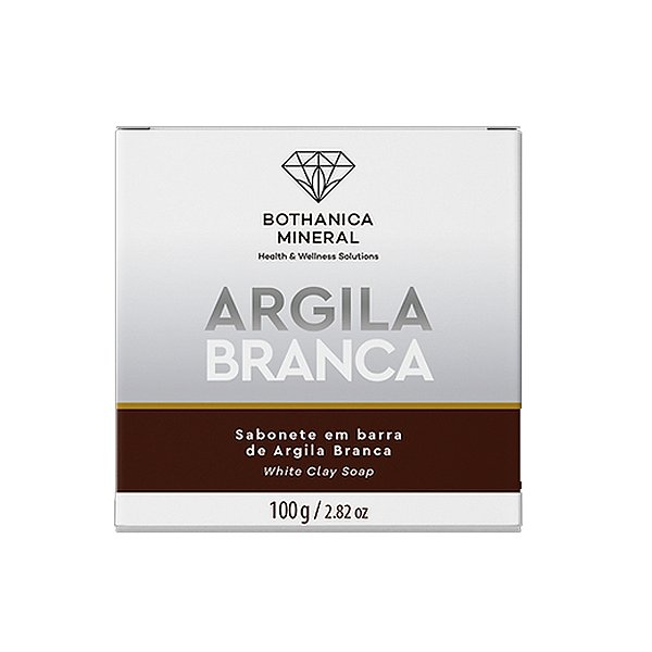 Sabonete em Barra Argila Branca Bothanica Mineral