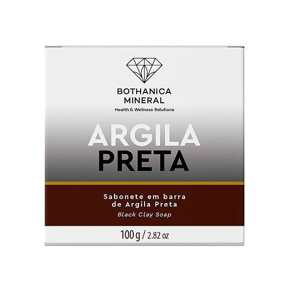 Sabonete em Barra Argila Preta Bothanica Mineral