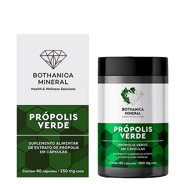 Suplemento Alimentar Própolis Verde Bothanica Mineral