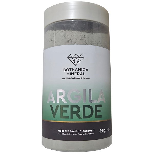 Argila Verde em Pó Bothanica Mineral