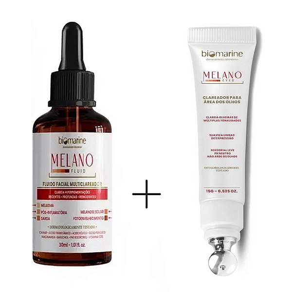 Kit Melano Fluid + Melano Eyes Biomarine