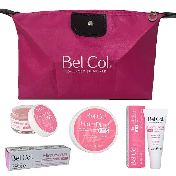 Bel Col Kit Hidra Lips Tratamento Labial Hidragloss