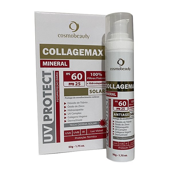 Protetor Solar UV Protect FPS60 Collagemax Cosmobeauty
