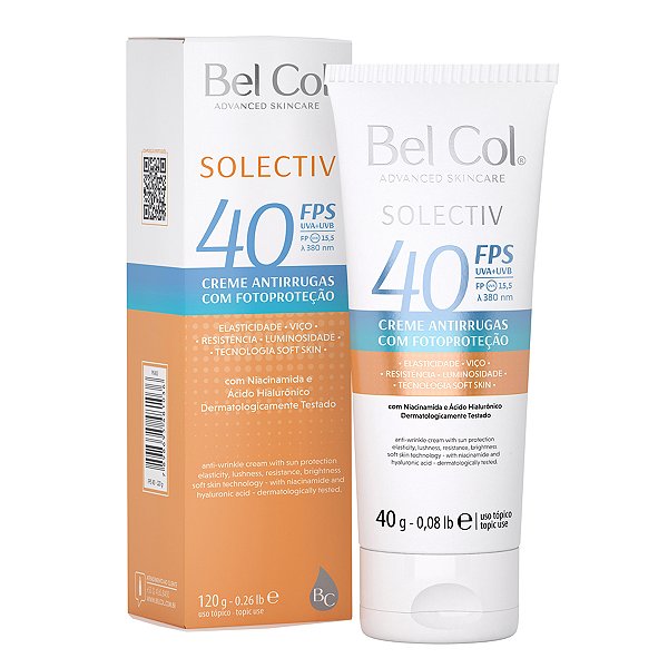 Solective FPS40 Protetor Solar Antirrugas 40G Bel Col