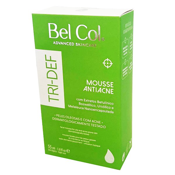 Mousse Secativo Antioleosidade Tri-Def Bel Col