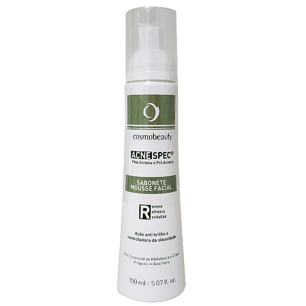 Acne Spec Sabonete Antiacne Mousse Facial Cosmobeauty
