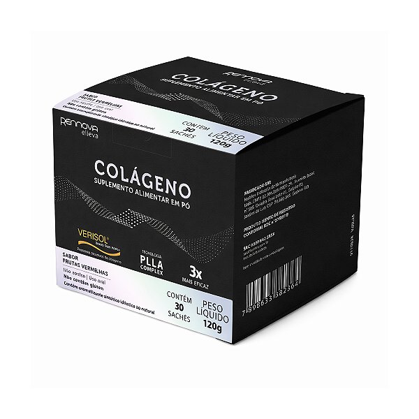 Colágeno Rennova Elleva Frutas Vermelhas