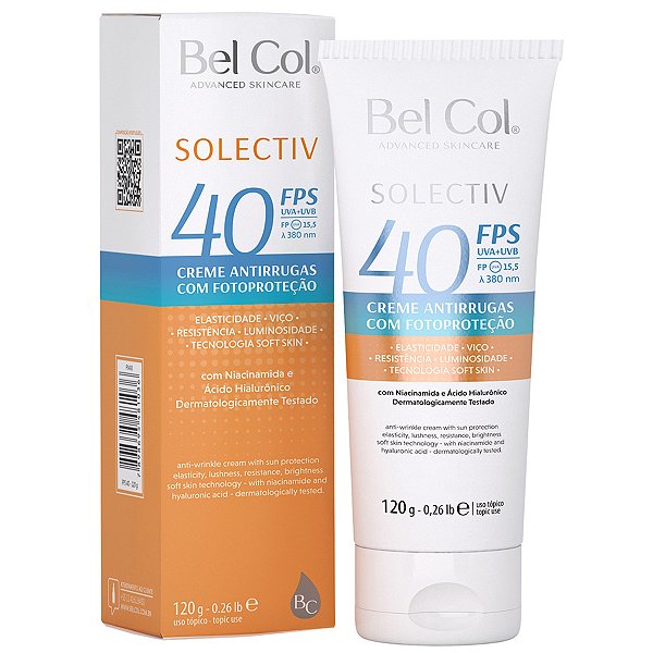 Solective FPS40 Protetor Solar Antirrugas 120G Bel Col