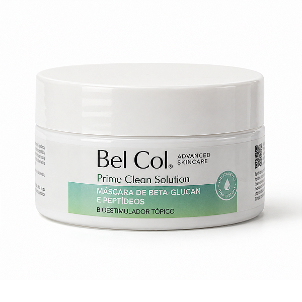 Máscara Facial Regeneradora Beta Glucan Peptídeos Bel Col