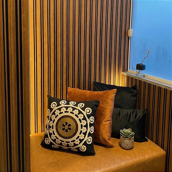 Painel Ripado Veneza Black