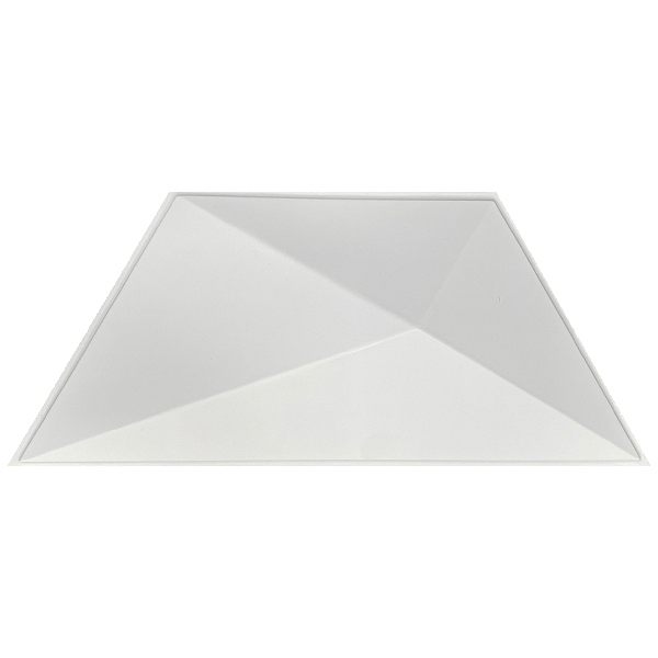 Placas de Poliestireno 3D Clássicas 0.5mm Trapézio