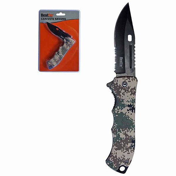 CR-BFH2164 Canivete Savana - 21,8cm