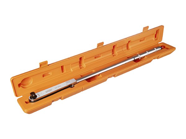 Torquímetro de estalo de 7 a 35 kgf.m com encaixe de 3/4"