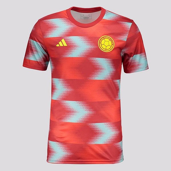 CAMISA ADIDAS COLOMBIA - PRE JOGO - 2022