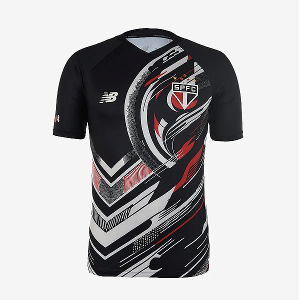 CAMISA NEW BALANCE SÃO PAULO PRE JOGO 2025