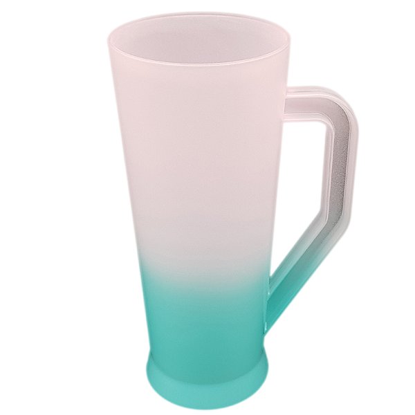 Caneca long degradê thifany rosa bebe