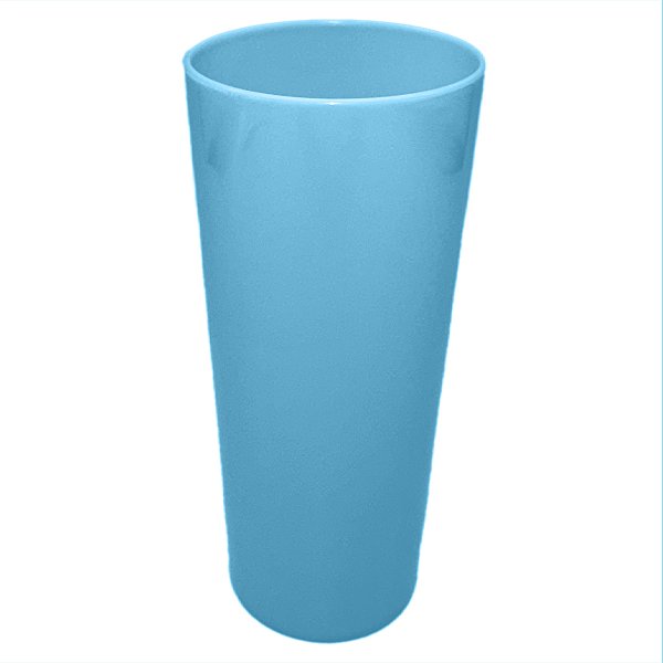 Copo Liso Azul Bebê 350ml