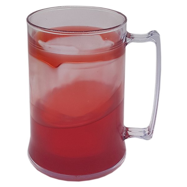 Caneca gel cor vermelho congelante acrílico (P/ Transfer)