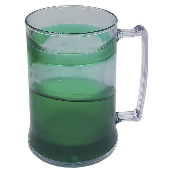Caneca gel cor verde congelante acrílico (P/ Transfer)