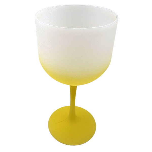 Taça de Gin Fosca Amarelo Vivo – 580ml
