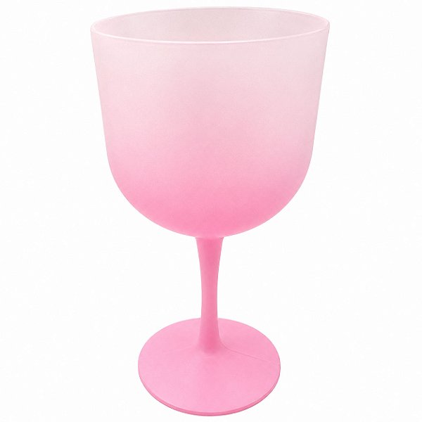 Taça de Gin Fosca Rosa Bebê– 580ml