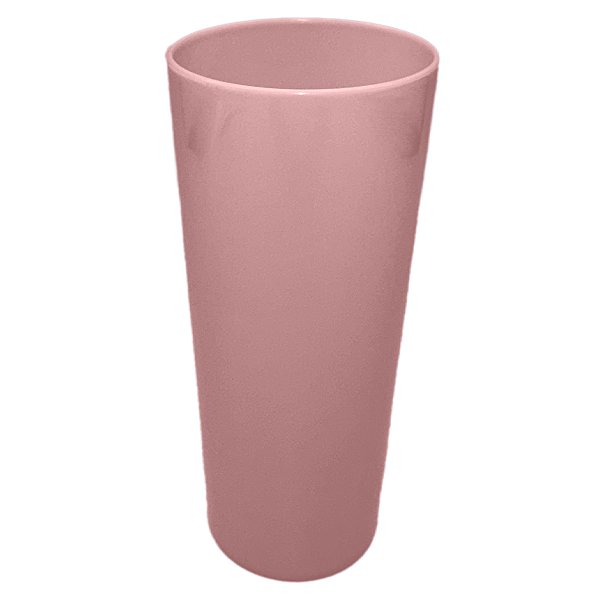 Copo Liso Rosa Bebê 350ml