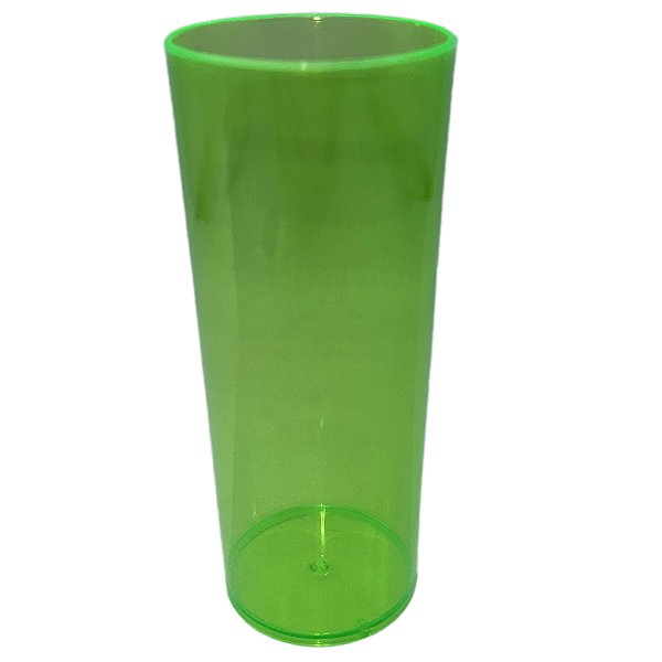 Copo Liso Verde Neon 350ml