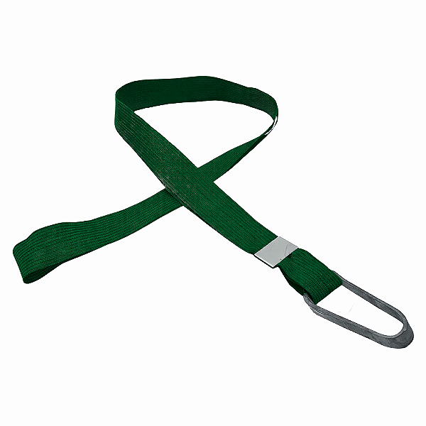 Cordão Verde Escuro com Borracha para Caneca – 54cm