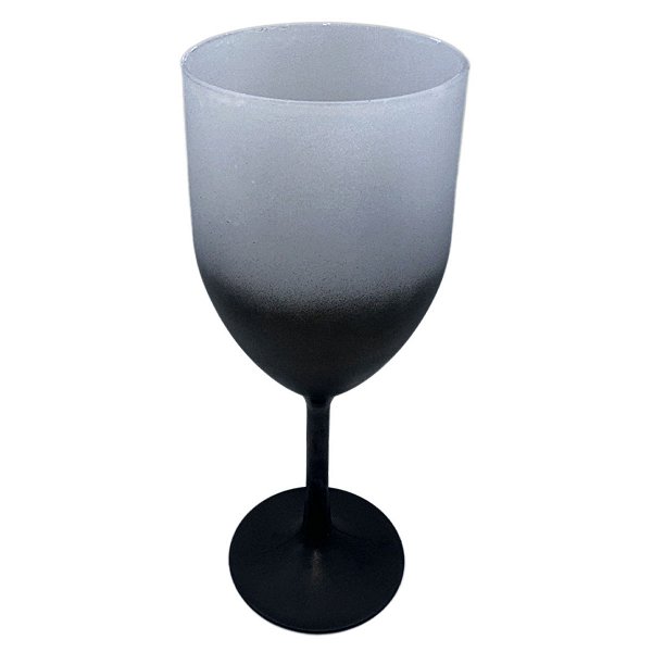 Taça de Vinho Jateado Preto