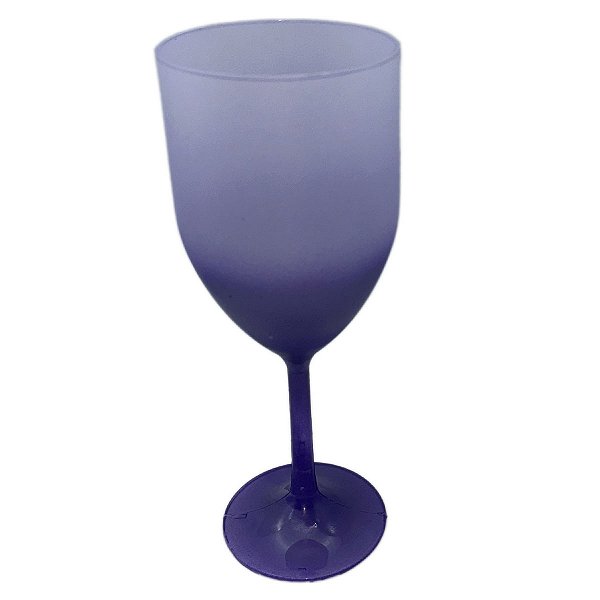 Taça de Vinho Jateado Roxo