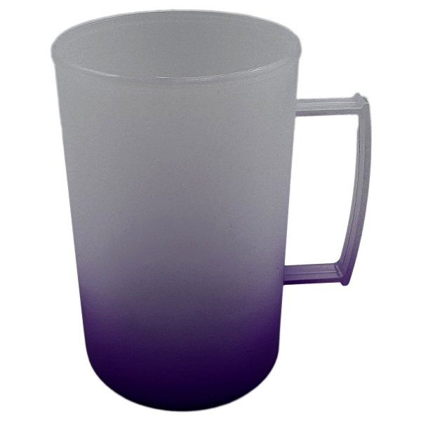 Caneca Chopp Jateada Roxo 500 ml