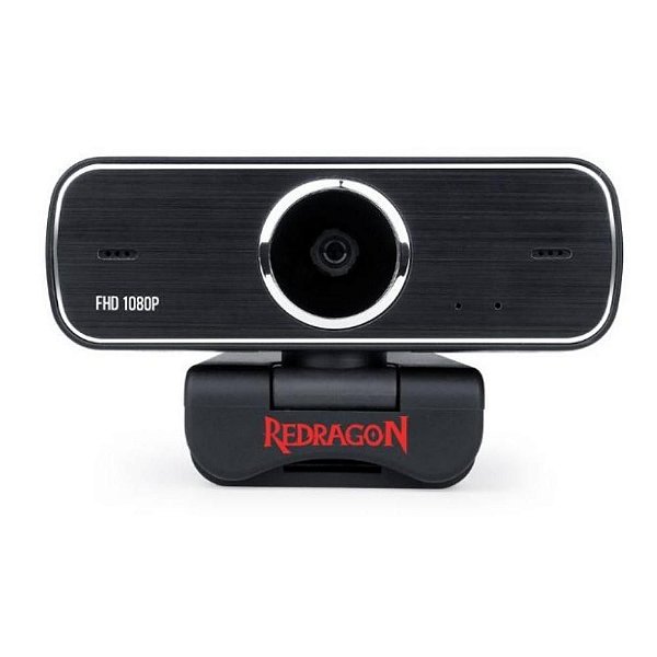 Webcam Gamer e Streamer Redragon Hitman 1080p GW800