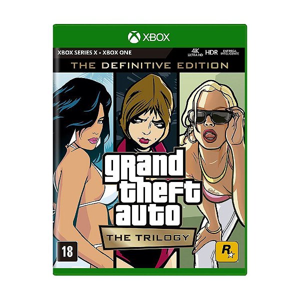 Jogo Grand Theft Auto: The Trilogy (The Definitive Edition) - Xbox