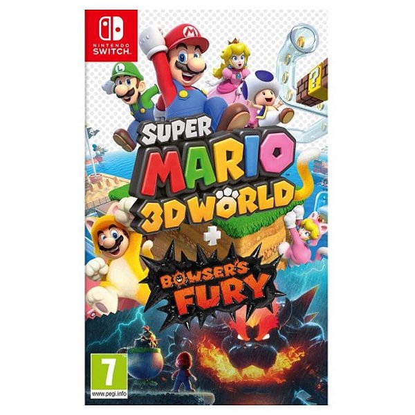 Jogo Super Mario 3D World + Bowser´s Fury Nintendo Switch