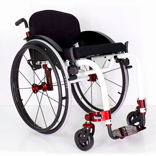 Cadeira de Rodas Monobloco MB4 X-Treme com Rodas X-Fit - Ortomobil