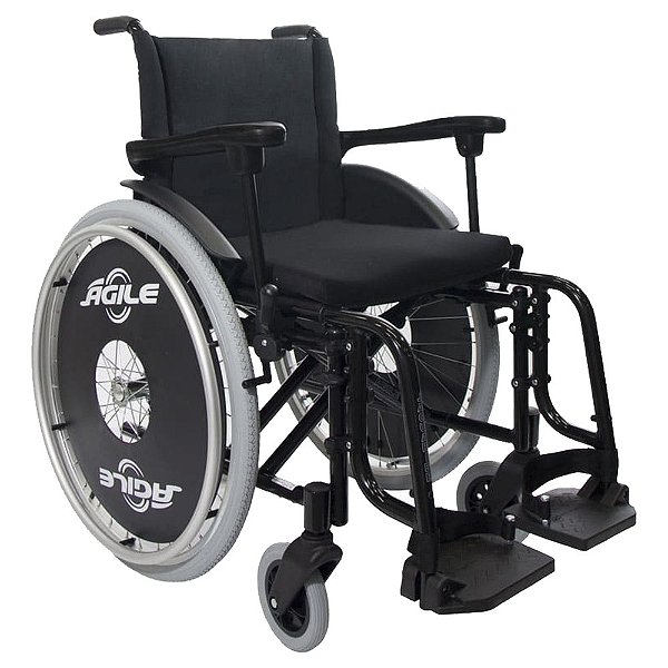 Cadeira de Rodas Ágile Fat 50cm - Jaguaribe
