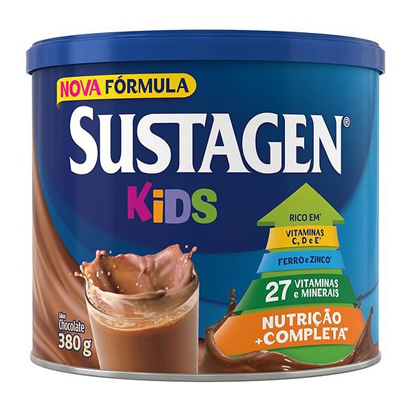 Sustagen Kids Chocolate Lata 380g