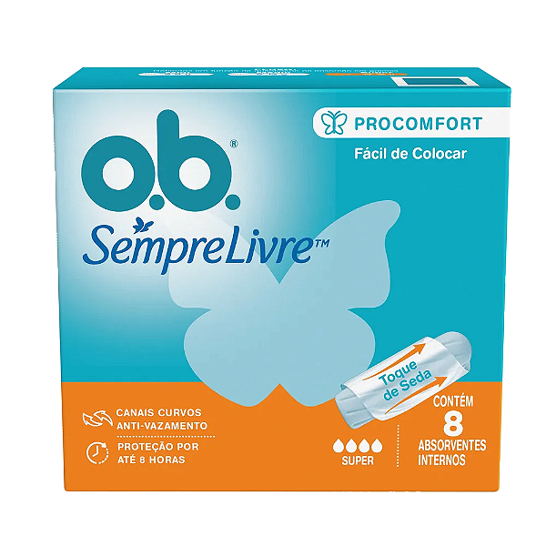 Absorvente Interno OB Super 10 Unidades