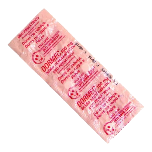 Acido Acetilsalicílico 100mg Infantil  com 10 Comprimidos