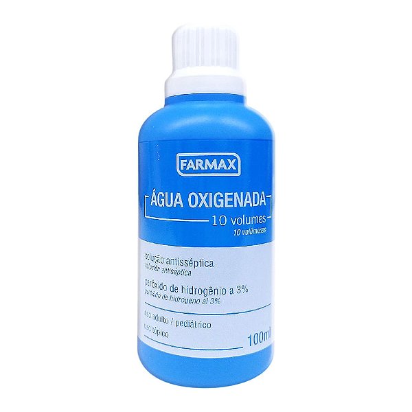 Água Oxigenada 10 Volumes 100ml