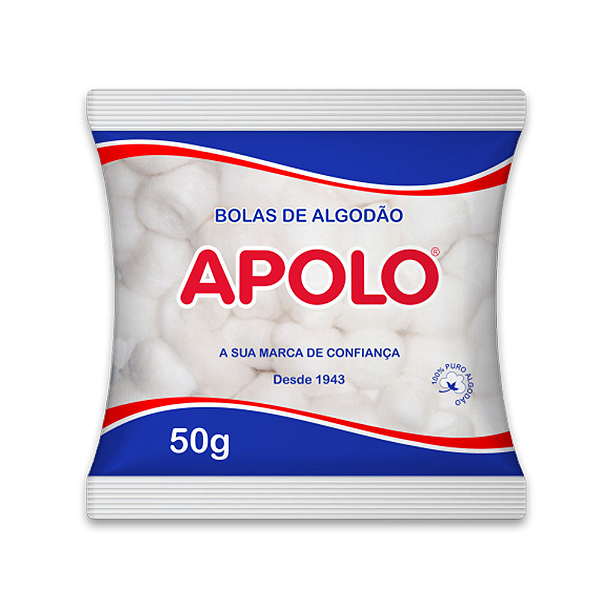 Algodão Bolas Brancas 50G